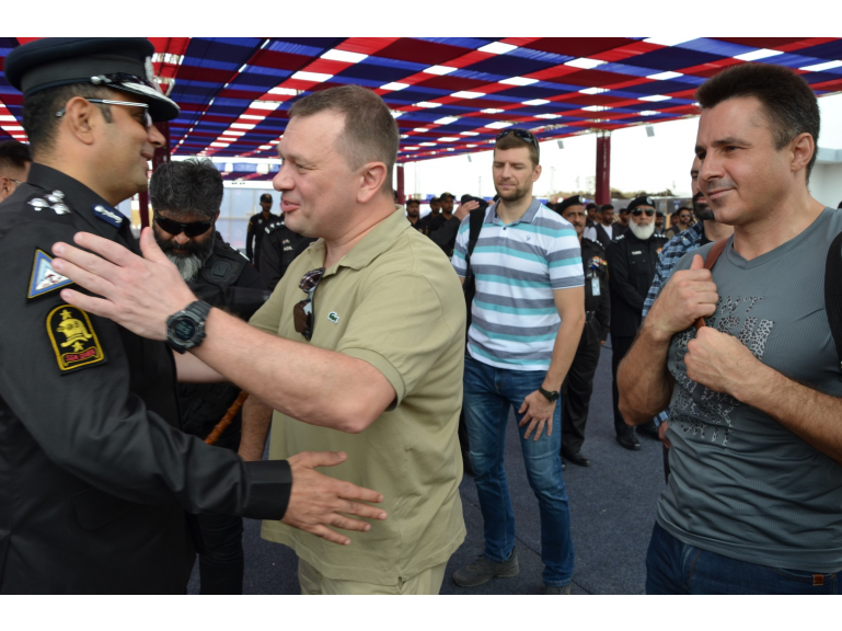 On the Russian Consulate Participation in SSU Sindh Police Handgun Championship