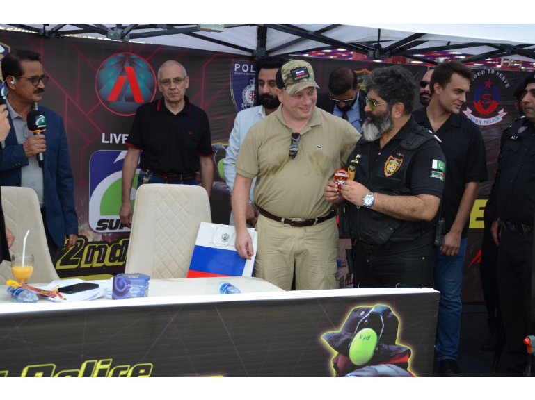 On the Russian Consulate Participation in SSU Sindh Police Handgun Championship