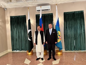 On a meeting with Governor of Balochistan S.J.K.Mandokhail