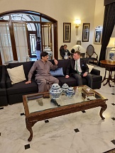On the Consul General Mr. Andrey Fedorov's Congratulations to the Chief Minister of Sindh on the Occasion of Eid-ul-Fitr On the Consul General Mr. Andrey Fedorov's Congratulations to the Chief Minister of Sindh on the Occasion of Eid-ul-Fitr