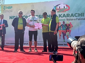 On the Participation of the Diplomats and Employees of the Consulate General in the 4th Commissioner Karachi Marathon On the Participation of the Diplomats and Employees of the Consulate General in the 4th Commissioner Karachi Marathon