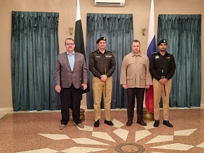 On the Meeting of the Consul General Mr. Andrey Fedorov with the Additional Inspector General of Police Mr. Javed A. Odho On the Meeting of the Consul General Mr. Andrey Fedorov with the Additional Inspector General of Police Mr. Javed A. Odho