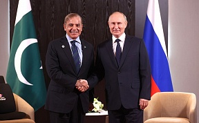 On the meeting with Prime Minister of Pakistan Shehbaz Sharif On the meeting with Prime Minister of Pakistan Shehbaz Sharif