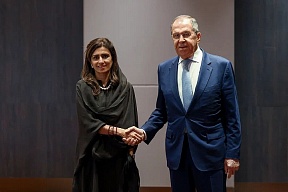 Foreign Minister Sergey Lavrov’s talks with Minister of State for Foreign Affairs of the Islamic Republic of Pakistan Hina Rabbani Khar Foreign Minister Sergey Lavrov’s talks with Minister of State for Foreign Affairs of the Islamic Republic of Pakistan Hina Rabbani Khar