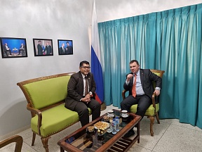 On Consul General Andrey Fedorov meeting with the Consul General of Malaysia in Karachi On Consul General Andrey Fedorov meeting with the Consul General of Malaysia in Karachi
