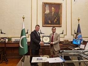 On the Courtesy Call by Consul General Mr. Andrey Fedorov on KPT Chairman On the Courtesy Call by Consul General Mr. Andrey Fedorov on KPT Chairman