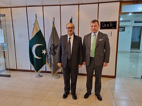 On the Meeting of the Consul General Mr. Andrey Fedorov with the Chairman of the Pakistan Steel Mills Dr. Saifuddin Junejo On the Meeting of the Consul General Mr. Andrey Fedorov with the Chairman of the Pakistan Steel Mills Dr. Saifuddin Junejo