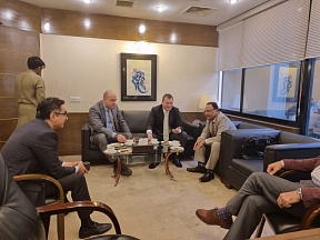 On the Meeting of the Consul General Mr. Andrey Fedorov with the Secretary Investment Department of Sindh