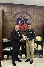 On Consul General's meeting with the Inspector-General of Sindh Police On Consul General's meeting with the Inspector-General of Sindh Police
