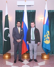 On the Meeting of the Consul General Mr. Andrey Fedorov with Pakistan Observer Chief Editor Faisal Zahid Malik On the Meeting of the Consul General Mr. Andrey Fedorov with Pakistan Observer Chief Editor Faisal Zahid Malik